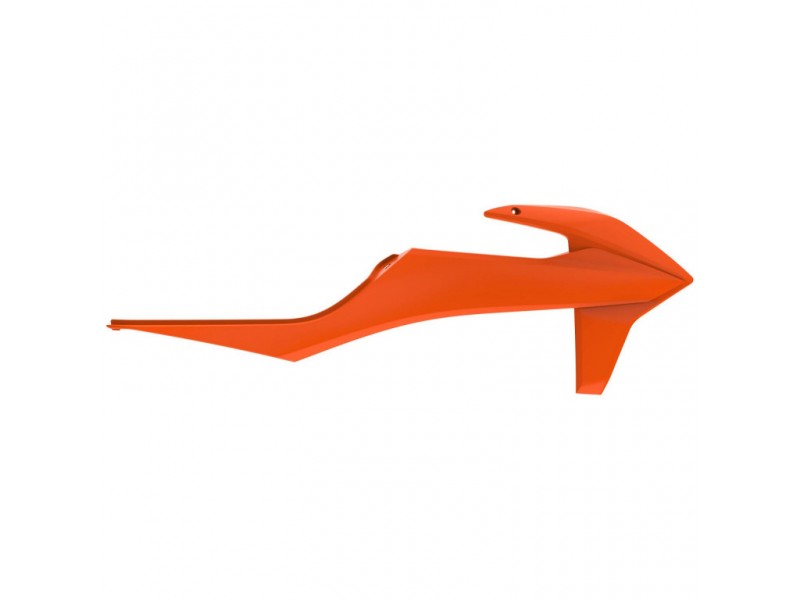 Radiator scoops POLISPORT 8422100004 (pereche) orange ktm16