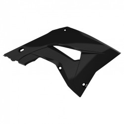 Radiator scoops POLISPORT 8421600003 (pair) restyling Negru Radiator scoops POLISPORT 8421600003 (pair) restyling Negru