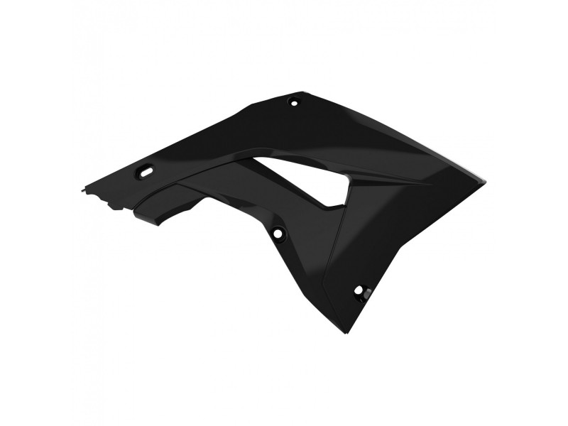 Radiator scoops POLISPORT 8421600003 (pair) restyling Negru