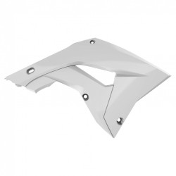 Radiator scoops POLISPORT 8421600002 (pair) restyling Alb Radiator scoops POLISPORT 8421600002 (pair) restyling Alb