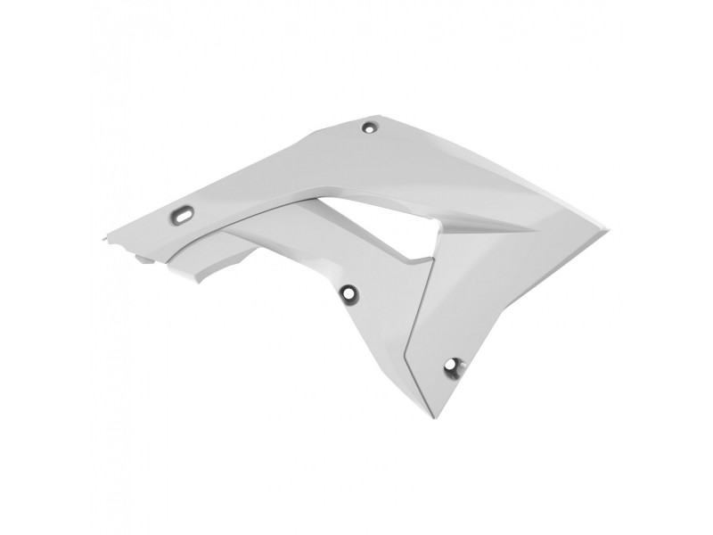 Radiator scoops POLISPORT 8421600002 (pair) restyling Alb