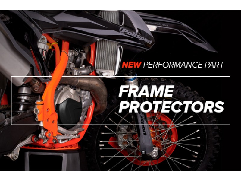 Frame protector POLISPORT PERFORMANCE 8466500001 Negru