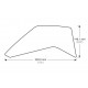 Side tank pad PUIG SPECIFIC 20075N Negru Side tank pad PUIG SPECIFIC 20075N Negru