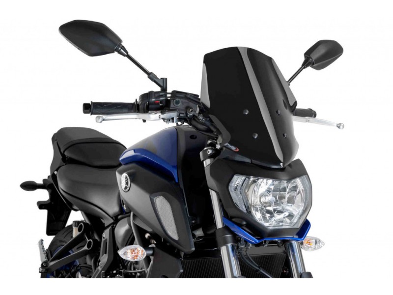Windshield PUIG NEW. GEN SPORT 9667N Negru