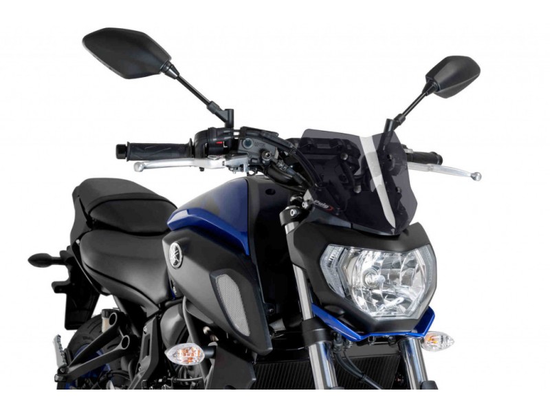 Windshield PUIG NEW. GEN SPORT 9666F dark smoke