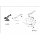 Auxiliary LED lights PUIG 3489N Negru homologated, set Auxiliary LED lights PUIG 3489N Negru homologated, set