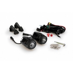 Auxiliary LED lights PUIG 3489N Negru homologated, set Auxiliary LED lights PUIG 3489N Negru homologated, set