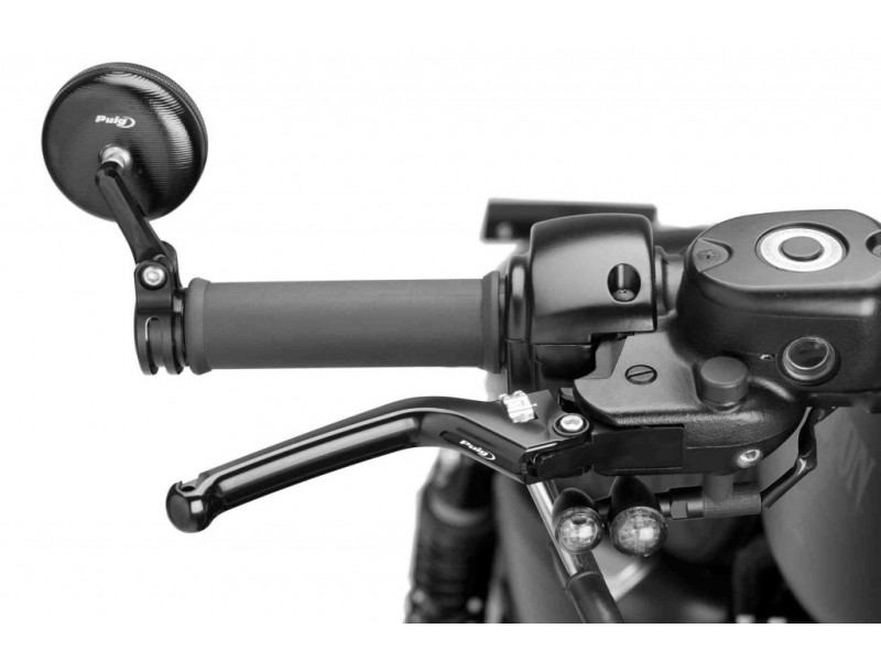 Brake lever without adapter PUIG HERITAGE 9995N unfoldable Negru