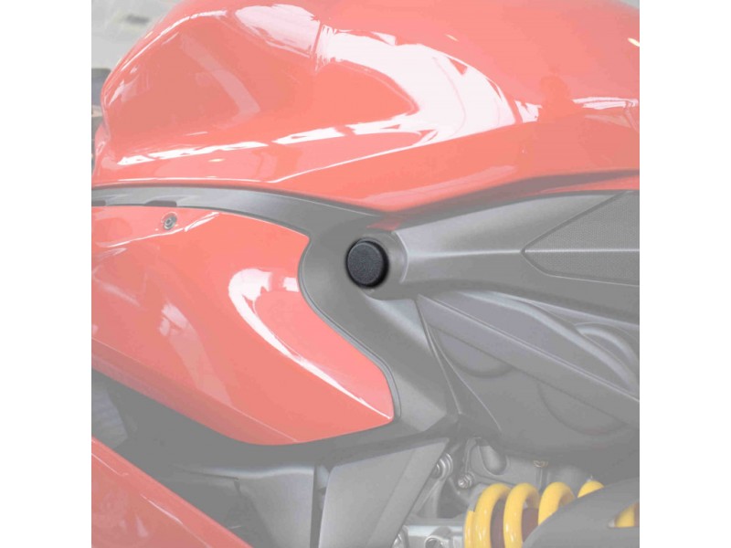 Chassis cap covers PUIG 9631N Negru