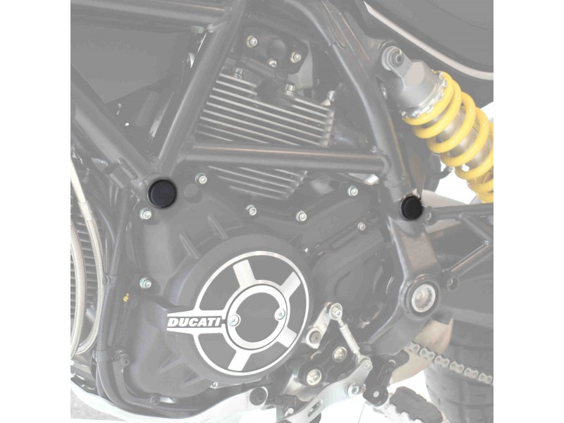 Chassis cap covers PUIG 9632N Negru