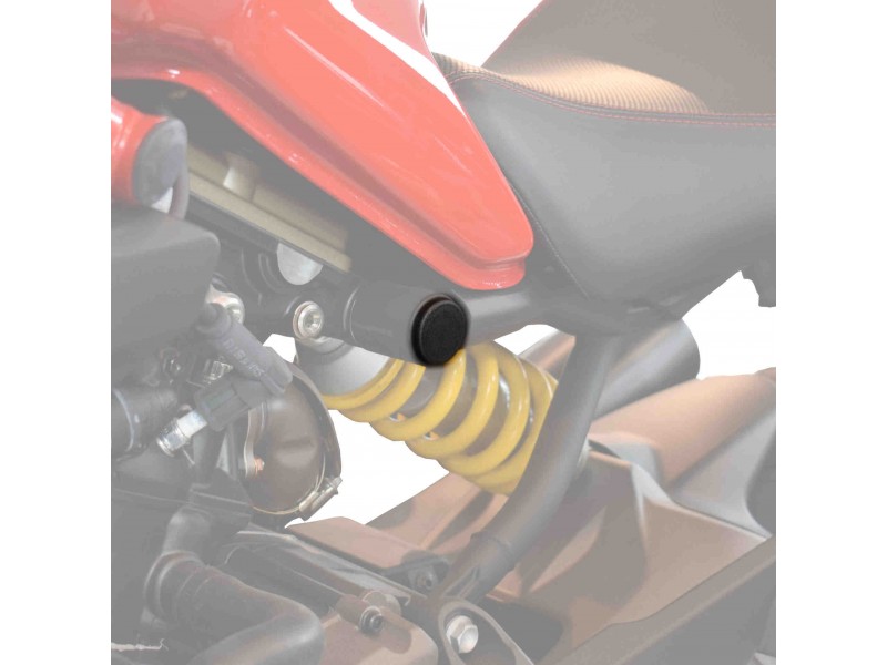 Chassis cap covers PUIG 9633N Negru