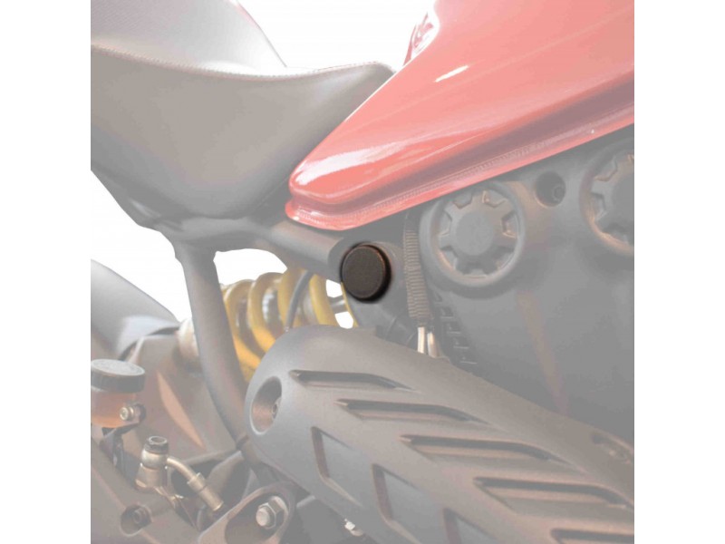 Chassis cap covers PUIG 9633N Negru