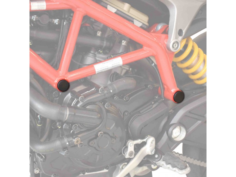 Chassis cap covers PUIG 9634N Negru