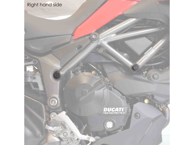 Chassis cap covers PUIG 9636N Negru
