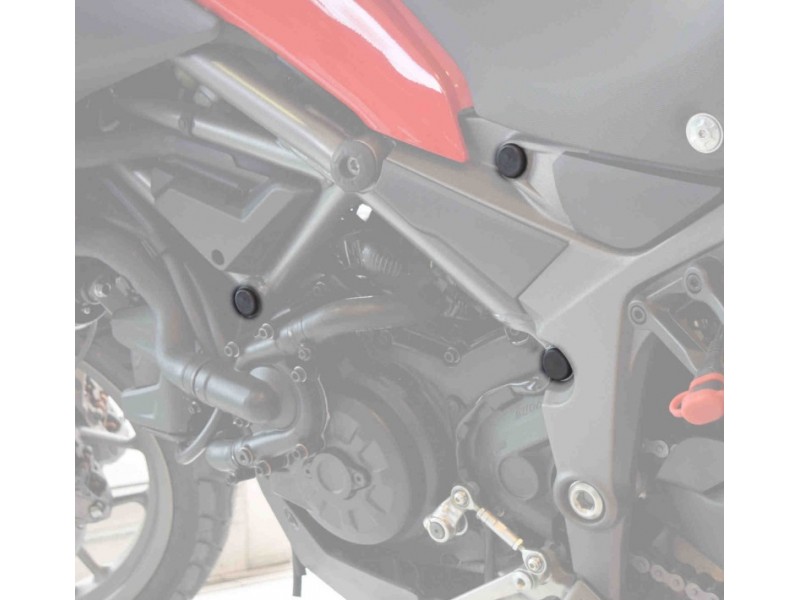 Chassis cap covers PUIG 9636N Negru