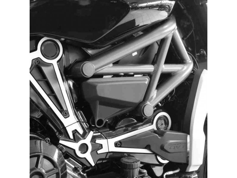 Chassis cap covers PUIG 9705N Negru