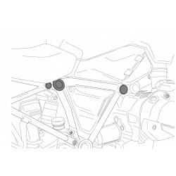 Chassis cap covers PUIG 0327N Negru Chassis cap covers PUIG 0327N Negru