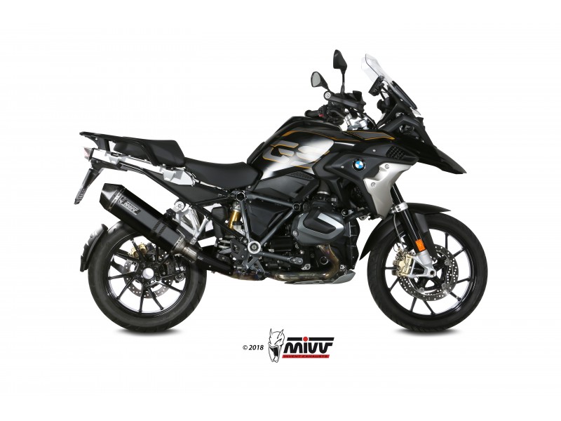 Evacuare MIVV SPEED EDGE B.034.LRB negru otel Evacuare MIVV SPEED EDGE B.034.LRB negru otel