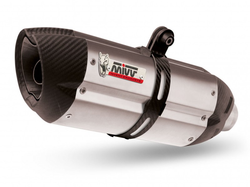 Evacuare MIVV SUONO B.033.L7 Otel inoxidabil / Capac Carbon