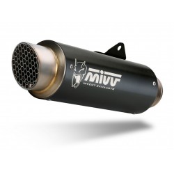 Evacuare MIVV GP PRO O.008.LXBP negru otel Evacuare MIVV GP PRO O.008.LXBP negru otel
