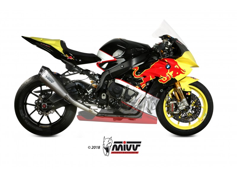 Sistem de evacuare complet 4x2x1 MIVV DELTA RACE R.BW.0004.SDRT Full Titan / Capac Carbon