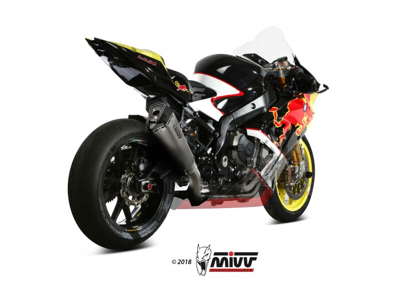 Sistem de evacuare complet 4x2x1 MIVV DELTA RACE R.BW.0004.SDRT Full Titan / Capac Carbon