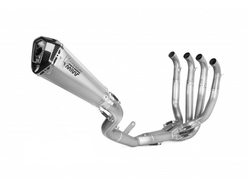 Sistem de evacuare complet 4x2x1 MIVV DELTA RACE R.KA.0006.SDRT Full Titan / Capac Carbon