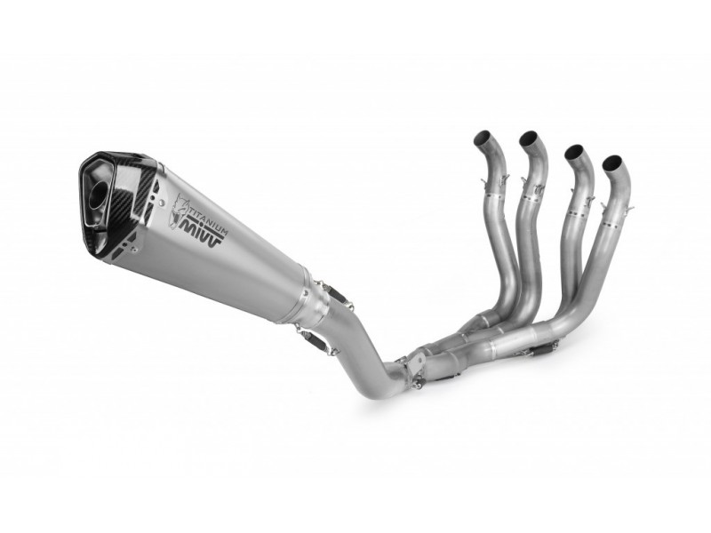 Sistem de evacuare complet 4x2x1 MIVV DELTA RACE R.SU.0003.SDRT Full Titan / Capac Carbon