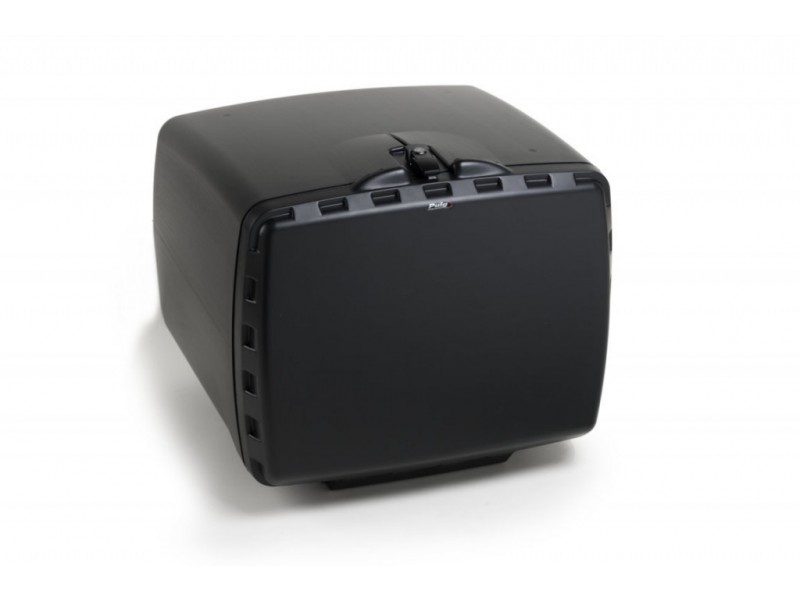 Top box PUIG MEGA BOX 2328N Negru 100l, with lock