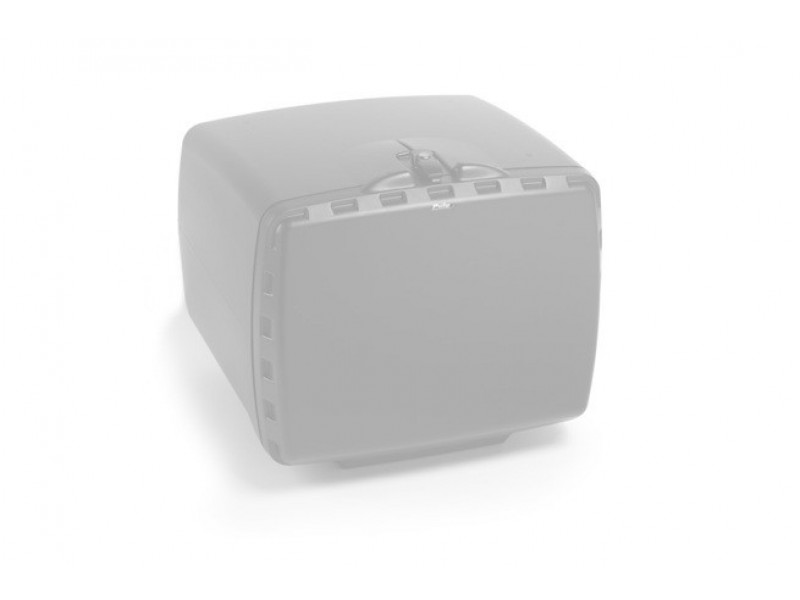 Top box PUIG MEGA BOX 2328R Rosu 100l, with lock