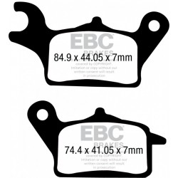 Placute de frana EBC SFA708 Placute de frana EBC SFA708
