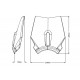Windshield PUIG NEW. GEN SPORT 9750H smoke