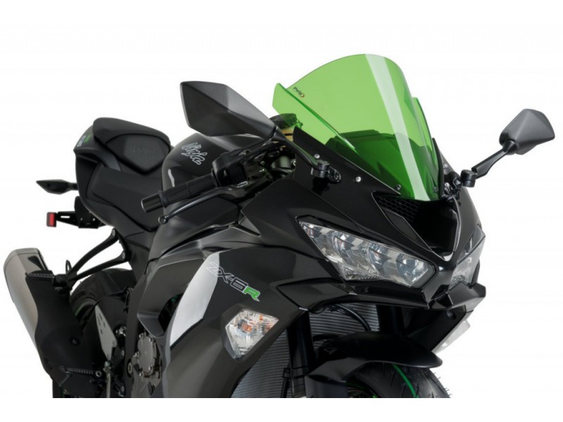 Windscreen PUIG RACING 3177V verde
