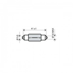Bec RMS FLOSSER 246510126 6V-15W T 15x42 Bec RMS FLOSSER 246510126 6V-15W T 15x42
