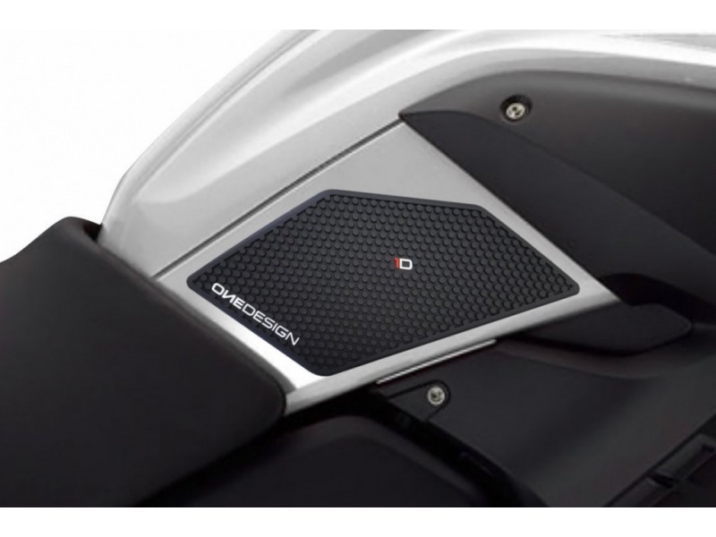 Tank side protectors PUIG ANTI-SLIP 20061N Negru