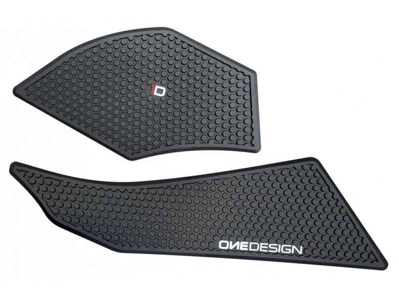 Tank side protectors PUIG ANTI-SLIP 20069N Negru