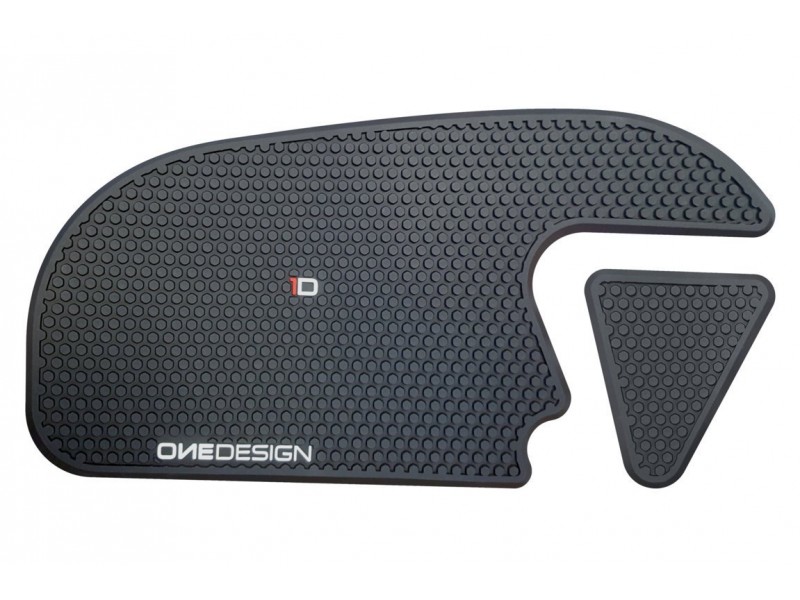 Tank side protectors PUIG ANTI-SLIP 20072N Negru
