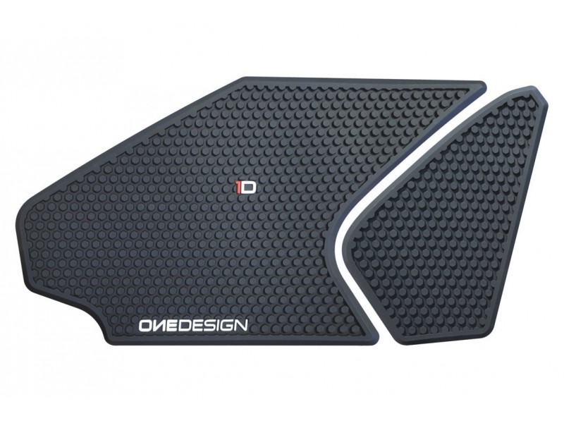Tank side protectors PUIG ANTI-SLIP 20073N Negru