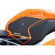 Tank side protectors PUIG ANTI-SLIP 20073N Negru