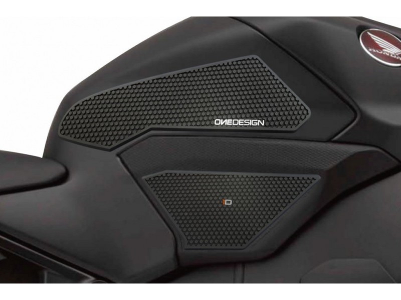 Tank side protectors PUIG ANTI-SLIP 20074N Negru