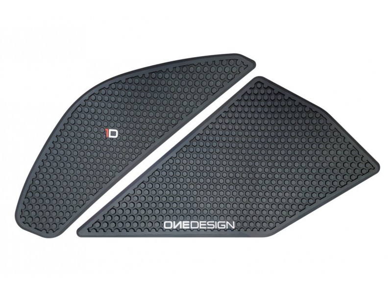 Tank side protectors PUIG ANTI-SLIP 20081N Negru