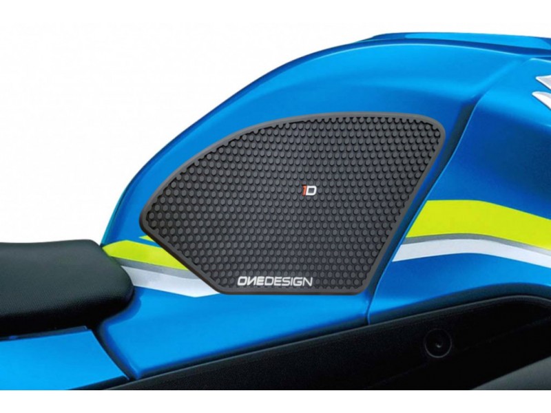 Tank side protectors PUIG ANTI-SLIP 20084N Negru