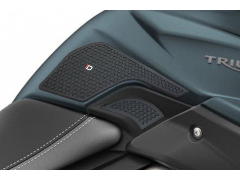 Tank side protectors PUIG ANTI-SLIP 20088N Negru