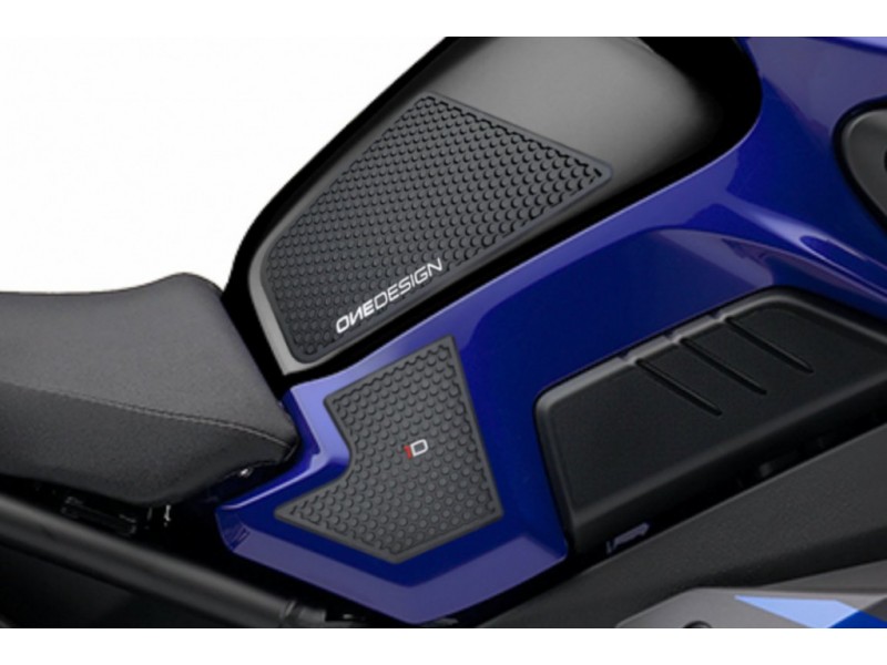 Tank side protectors PUIG ANTI-SLIP 20092N Negru