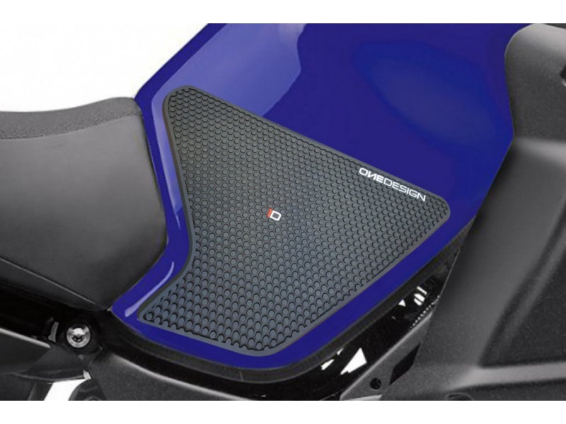 Tank side protectors PUIG ANTI-SLIP 20093N Negru