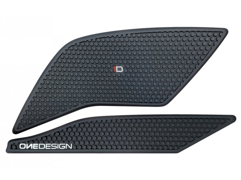 Tank side protectors PUIG ANTI-SLIP 20094N Negru