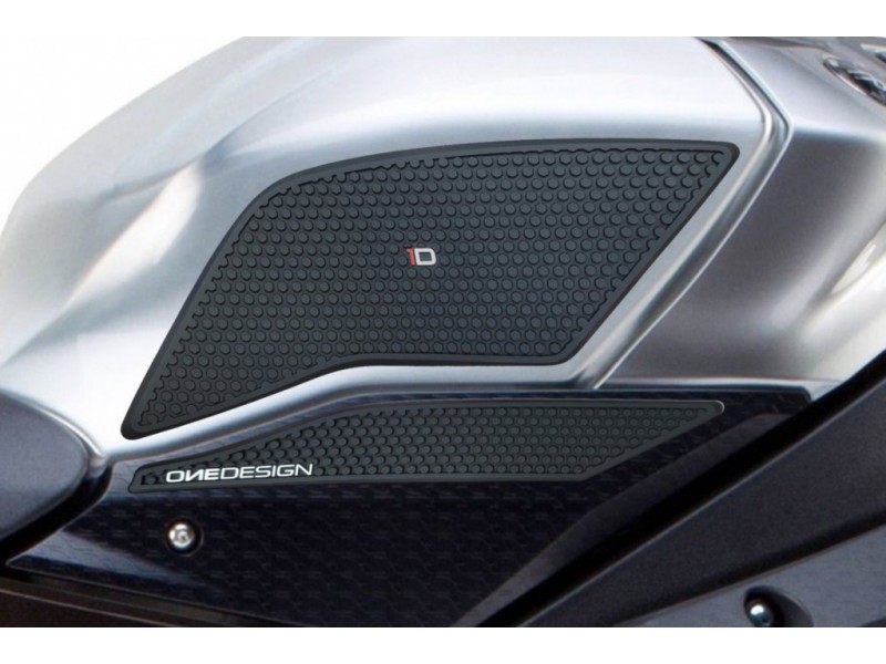 Tank side protectors PUIG ANTI-SLIP 20094N Negru