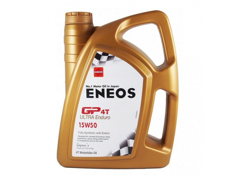 Ulei de motor ENEOS GP4T Ultra Enduro 15W-50 E.GP15W50/4 4l Ulei de motor ENEOS GP4T Ultra Enduro 15W-50 E.GP15W50/4 4l