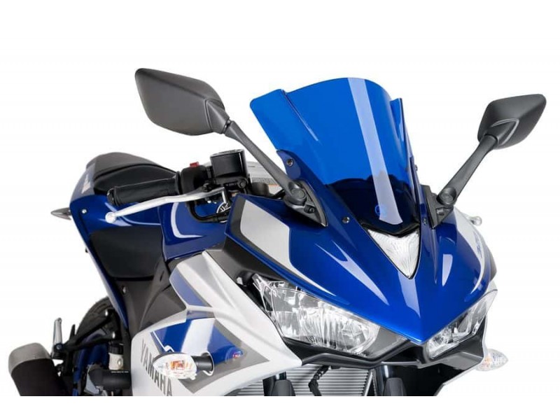 Windscreen PUIG RACING 7649A Albastru
