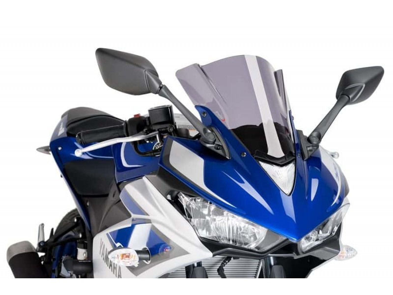 Windscreen PUIG RACING 7649H smoke